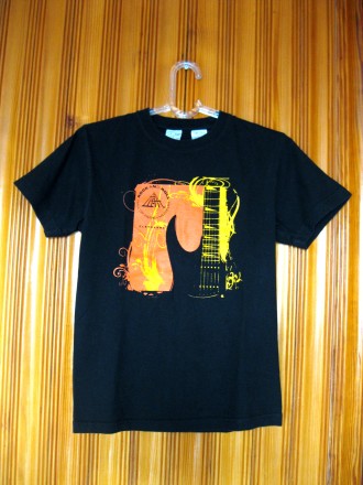 Предлагаю комплект оригинальных футболок с логотипом гитары, микрофона и кепки D. . фото 9