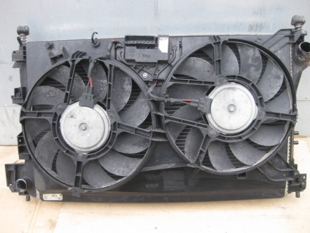 Диффузор в сборе вентиляторами и двумя радиаторами вектра С. . фото 4
