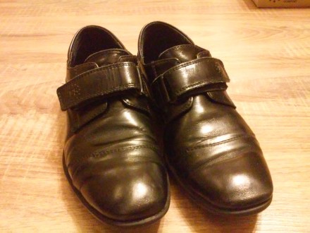 Туфли школьные для мальчика TM FS collection (Украина), полностью кожаные, супин. . фото 5
