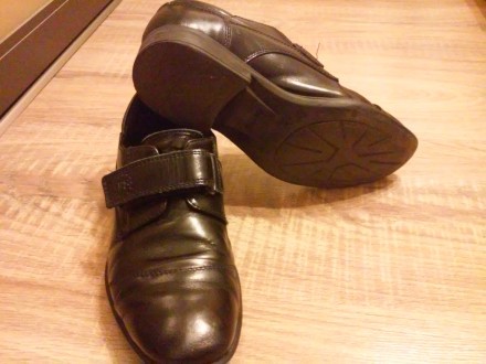 Туфли школьные для мальчика TM FS collection (Украина), полностью кожаные, супин. . фото 3