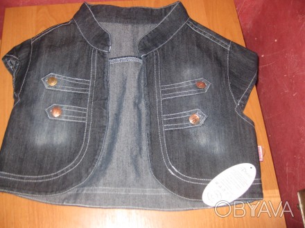 Жилет джинсовый от 6 до 10 лет Производство Турция. . фото 1