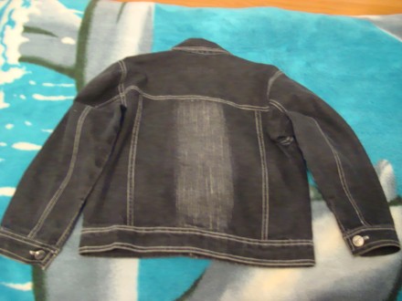 Джинсова курточка і штани на хлопчика 3-6 років, абсолютно нові. Піджак чорний (. . фото 4