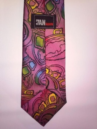 Новый оригинальный мужской галстук. Красочный, нарядный. Длина 140 см, ширина - . . фото 3