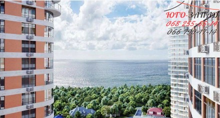  Продается 3 комнатная квартира с видом море-город в сданном жилом комплексе «32. Приморский. фото 3