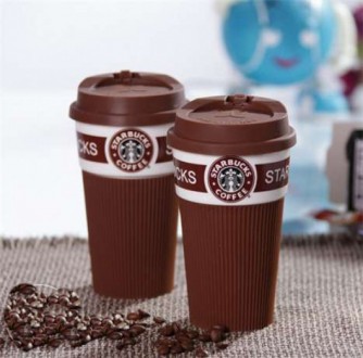Чашка керамическая Starbucks 350 мл., Brown (104574)
Красивая керамическая чашка. . фото 2