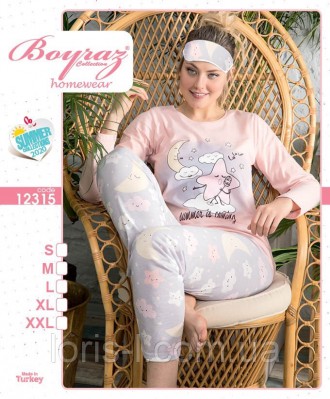 
Пижама женская в ассортименте
Высококачественные пижамные комплекты марки Boyra. . фото 3