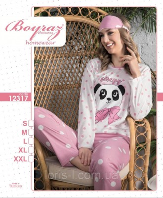 
Пижама женская в ассортименте
Высококачественные пижамные комплекты марки Boyra. . фото 7