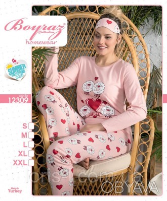 
Пижама женская в ассортименте
Высококачественные пижамные комплекты марки Boyra. . фото 1