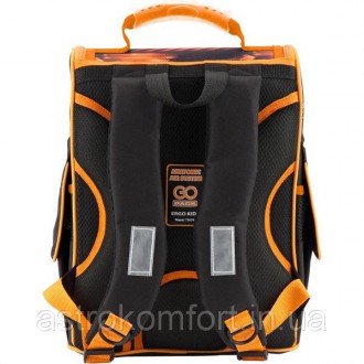 Рюкзак GoPack GO18-5001S-27 каркасный
	
	
	
	Рюкзак плотно прилегает к спине реб. . фото 4