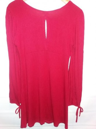 Туника-платье, бренд Evita (вискоза). Размер 46-48. Длина 85 см, длина рукава 60. . фото 3