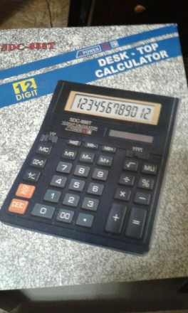 kz825
Калькулятор KK 888T самый популярный и качественный бухгалтерский настоль. . фото 3