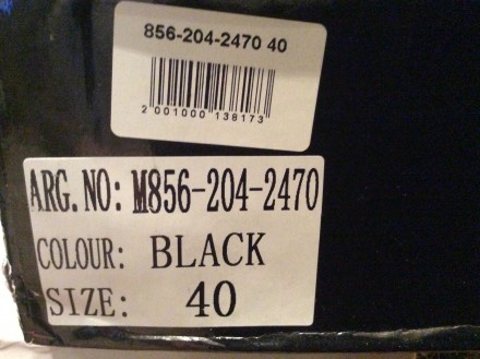 Ботинки размер 39,5 черные лаковые сбоку на змейке + шнуровка в отличном состоян. . фото 7