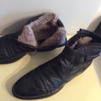 Кожаные итальянские мужские ботинки в отличном состоянии размер 42. . фото 4