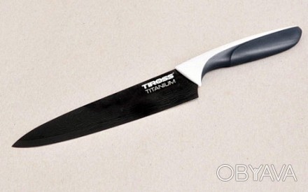 Нож с титановым покрытием TS-1212
Нож — главный инструмент на любой кухне, а хо. . фото 1