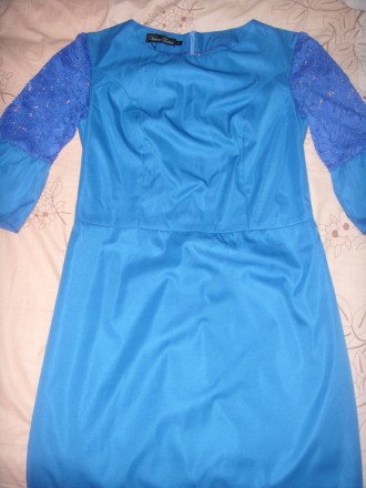 Платье розмер М Новое,написано 48 размер но смотрите по замерам длина 84 см,под . . фото 2