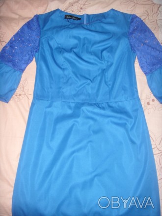 Платье розмер М Новое,написано 48 размер но смотрите по замерам длина 84 см,под . . фото 1