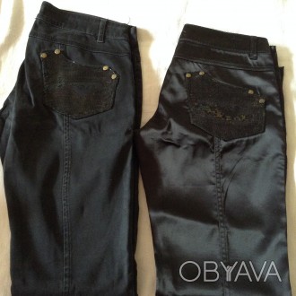 Модные черные атласные джинсы Cro Jeans
Есть две пары 27/33 новые атласные
Вто. . фото 1