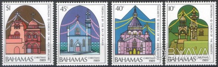 Bahamas 1989 церкви
1989 г.в.
SC# 679 680 681 682
MNH, XF
Полная серия в иделаьн. . фото 1