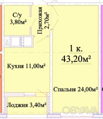 Продам 1к квартиру в сданном доме, с видом на море, в современном жилом комплекс. Киевский. фото 1