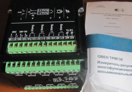 Измеритель-регулятор ОВЕН ТРМ138 предназначен для измерения, регистрации и регул. . фото 3
