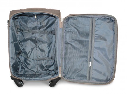 
Средний тканевый чемодан на четырех колесах Fly 1220 изготовлен из надежного и . . фото 10