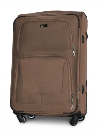 
Средний тканевый чемодан на четырех колесах Fly 1220 изготовлен из надежного и . . фото 2