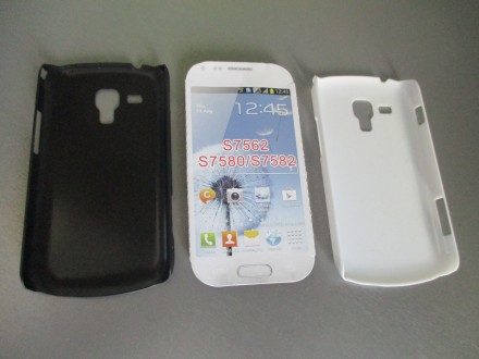 Чехол для Samsung Galaxy S7562 / S7580 / S7582. Цвет - черный и белый.

Фото р. . фото 3