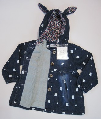 Детская джинсовая куртка на девочку LYR
Цена - 390 грн.
Модель: КД18401М
Сост. . фото 3