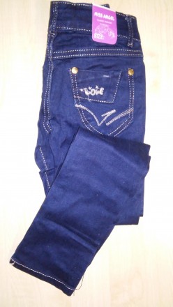 Очень классные зауженные джинсы. 
Состав ткани: 90 % хлопок, 5% полиэстр, 5% эл. . фото 3