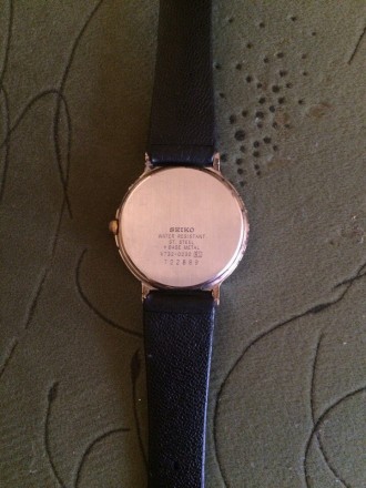 продам жіночий годинник seiko, ремінець шкіряний. . фото 3
