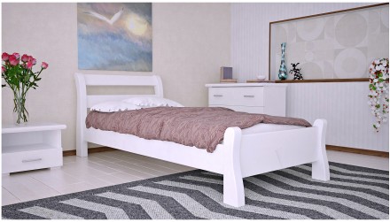 Лаконичная и изящная модель кровати Венеция на высоких ножках будет отлично смот. . фото 4
