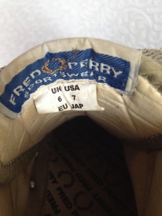 Кеды "Fred Perry" sportswear Размер uk 6 usa 7 по вопросам > https://vk.com/id29. . фото 4