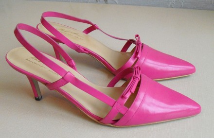 Эксклюзивные абсолютно новые женские туфли с открытой пяткой "The Look" от Rando. . фото 3