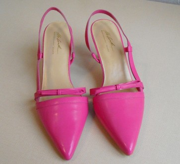 Эксклюзивные абсолютно новые женские туфли с открытой пяткой "The Look" от Rando. . фото 5