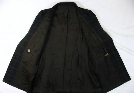 Эксклюзивный стильный женский двубортный пиджак BROOKS BROTHERS. Шотландская чер. . фото 3