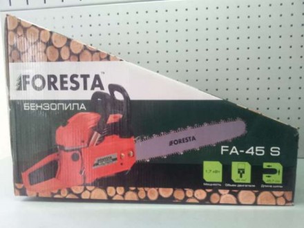 Продам бензопилу Foresta FA-45 S 
Характеристики Бензопила Foresta FA-45S, 45 с. . фото 2