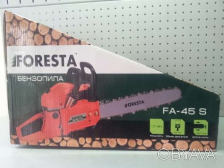 Продам бензопилу Foresta FA-45 S 
Характеристики Бензопила Foresta FA-45S, 45 с. . фото 1