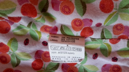 Куртка "Sela" с капюшоном,ветровка на 3 года.Верх:70%-polyester,30%-cotton,подкл. . фото 7