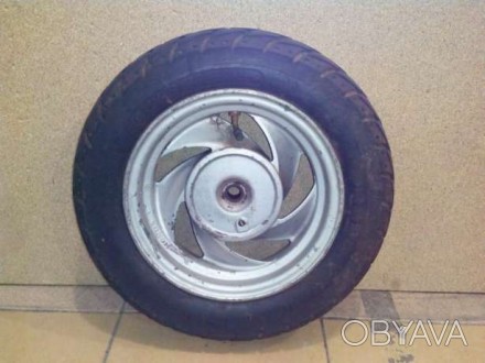 Продам колесо в сборе Хонда леад состояние идеальное резина кенда, износа практи. . фото 1
