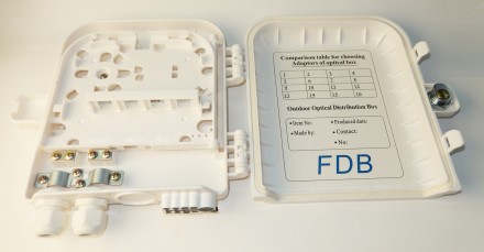 Распределительный оптический бокс Uplink FOB-08, предназначен для установки в ка. . фото 4