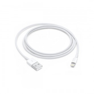 USB кабель USB/Apple Lightning 1М White (MD818ZM/A). . фото 3