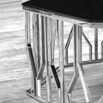 Стеклянный столик столик модерн из  нержавейки и стекла. 


Столешница может . . фото 3