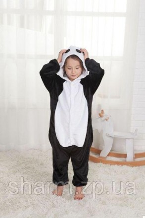 Детская пижама кигуруми Панда 120 см
Маленькая Панда теперь будет бегать у Вас п. . фото 4