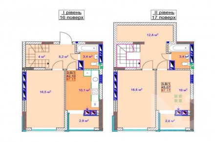 Общая площадь: 91,6 м2;
Жилая площадь: 43м2;
Площадь кухни: 10 м2;
Этаж/этажност. . фото 3