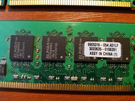 Продаю оперативную память Kingston 1 GB DDR2 800 MHz PC2-6400.
Две планки за 15. . фото 4