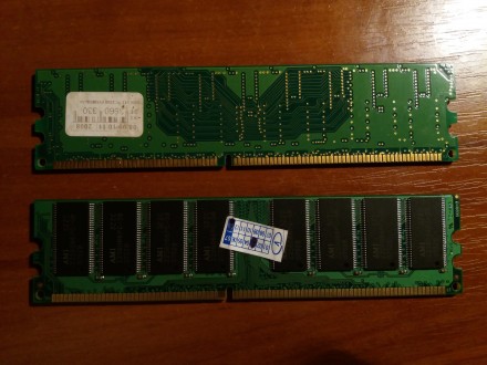 Продаю оперативную память Hynix PC3200U-30330 512MB DDR 400mhz CL3.
Две планки . . фото 3