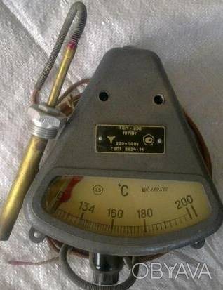 Термометр манометрический сигнализирующий ТСМ-200 предназначен для измерения тем. . фото 1