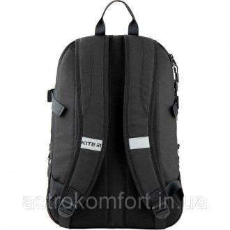 Городской рюкзак Kite K20-876L-1 в стильном обтекаемом дизайне с множеством вмес. . фото 6