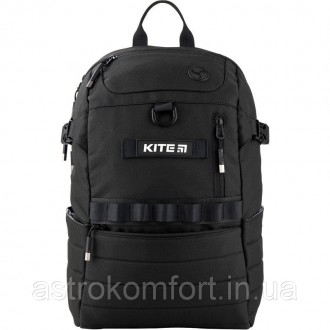 Городской рюкзак Kite K20-876L-1 в стильном обтекаемом дизайне с множеством вмес. . фото 3