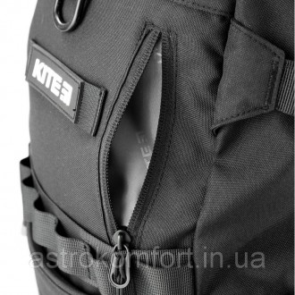 Городской рюкзак Kite K20-876L-1 в стильном обтекаемом дизайне с множеством вмес. . фото 10